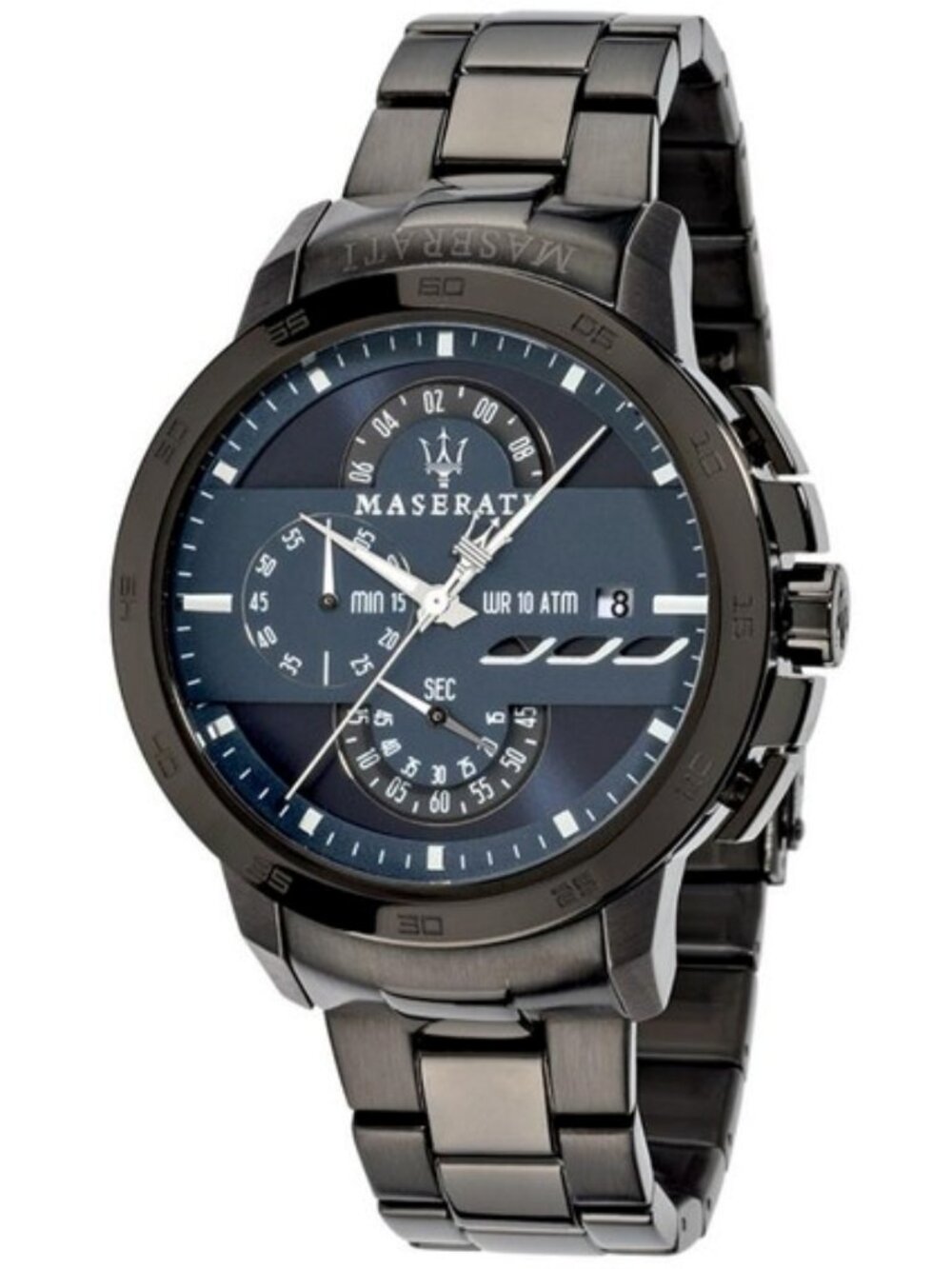 Maserati Ingegno Chronograph Stainless Steel Blue Dial Quartz R8873619001